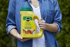 Miracle-Gro Shake 'N Feed All Purpose Plant Food Plus Weed Preventer1, Prevents Crabgrass, Common Chickweed and Common Purslane in Gardens, 4.5 lb.