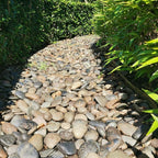 YISZM 20lbs Natural River Rocks, 3"-4" Premium Pebbles for Garden and Landscape Design, Hand-Picked Smooth Stones for Fish Tank, Flower Pots, Indoor Water Fountains, Pathways, Backyard
