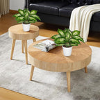 GnFlus Set of 2 Fake Tropical Plants with White Pots Artificial Potted Plants Artificial Leaves Decor for Farmhouse Room Bathroom Bedroom Kitchen Office Table Desk Green and White