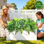 Livole 12 Pcs Artificial Plants Outdoor Faux Plants Fake Greenery Stems with Boston Fern Lavender Morning Glory UV Resistant Artificial Flowers for Outdoors Porch Patio Garden Spring Summer Home Decor