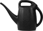 Chapin 48000 Watering Can, Garden, Indoor and Outdoor Plants, Recycled Plastic, Made in USA, Black, 0.5 Gallon (2.3 Liters)
