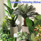 10 PCS Large Clear Plastic Watering Globes,Plant Self-Watering Bulbs,Flower Automatic Water Device,Garden Waterer for Plant Indoor Outdoor Plants Flowers