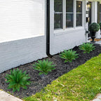 2 Pack Fake Agave Plants 18 Inch Large Artificial Succulents Realistic UV Resistant Faux Aesthetic Plants for Outdoor Decoration Tropical Plant Home Garden Front Porch Decor - 21Leaves, Dark Green