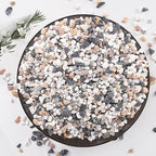 Pulovin 2.5 lbs Small Rocks for Plants, 1/5 Inch Pebbles for Indoor Plants, Natural Decorative Pea Gravel for Aquarium, Fish Tank, Terrarium, Succulents, Bamboo Plants, Vases, Cactus, Crafts