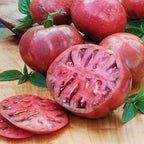 Bonnie Plants Cherokee Purple Tomato Live Vegetable Plants - 4 Pack, Heirloom Tomato, 10 - 12 Oz. Fruit Size, Great for Slicing
