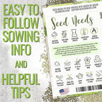 Seed Needs Lettuce Seeds Variety Pack for Planting a Collection of 14 Individual Varieties - Packets Includes Romaine, Iceberg, Oakleaf, Lollo Rosso and More