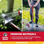 GARDEN WEASEL Bulb Planter - Long Handle | Annuals, Ground Cover, Vegetables, Spring and Fall Bulbs | Sod Cutter, Remover, and Plugger, Grass Planter, Bulb Planting Tool | 91350