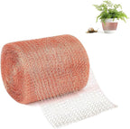 Copper Mesh 5 Inch x 29.5 Ft Copper Mesh for Slugs Rustproof Wire for Slugs Wire Repellent Roll Pet Friendly Plant Protector for Rodent, Bat & Snail..