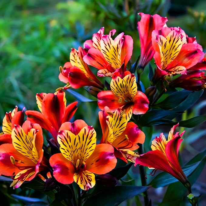 Canna Lily Seeds for Planting, 10pcs Perennial Canna Flower Seeds Non-GMO Heirloom Rare Cut Flower Plants, Open Pollinated Beauty Home Garden for Outdoors