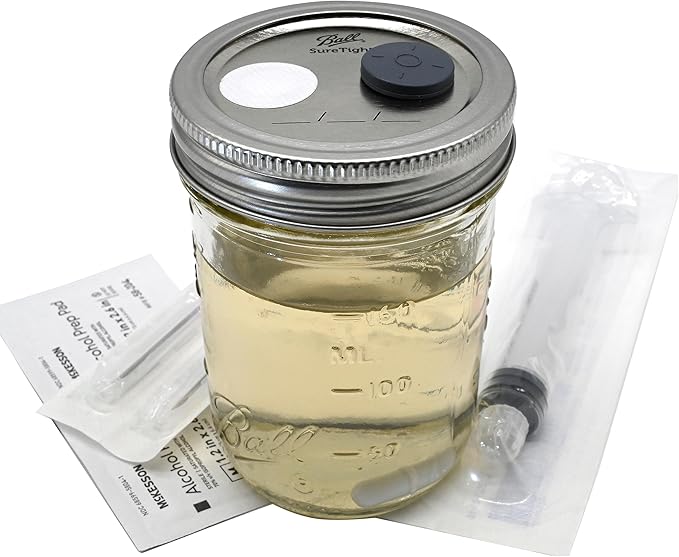 Mushroom Liquid Culture Kit – Spore Germinating & Mycelium Boosting Solution/NEW Launch (8oz OR 150ml)