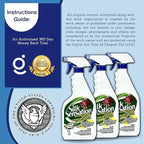 Sparkle Plenty Silk Sensation Artificial Flower & Plant Leaf Cleaner - Fake Flower Dusting Spray - Silk Plant Cleaner Spray No Wipe - Drip Dry Cleaning Supplies for Artificial Tree (32 oz, 3 Pack)