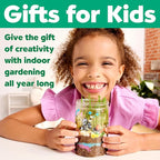 Creativity for Kids Grow 'N Glow Terrarium Kit - Educational Science Kits| Easter Basket Stuffers for Kids Gifts for Boys and Girls| Craft and STEM Projects (Ages 6+)