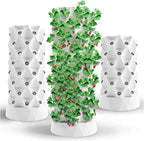 FLTRGO Hydroponics Growing System Hydroponics Tower Growing System, Indoor Plant Water Cycle Garden Growing Systems Vertical Hydroponic Pineapple Aeroponic Tower Hydroponic Towe