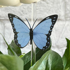The Original Dripping Rain Cloud for Plants, Plant Watering Rain Cloud, Plant Lover Gifts, Plant Lady Gifts for Women, Plant Accessories (Cloud with Blue Butterfly)
