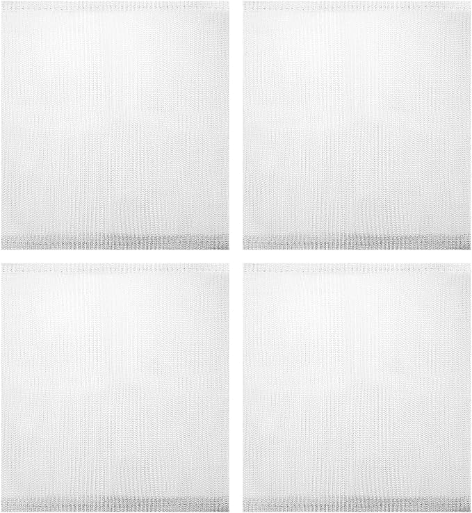 M METERXITY 4-Pack 5 Gallon Plant Root Protector 18x16 Inch, Stainless Stainless Root Guard Baskets Wire Mesh Garden Protection Netting for Tree/Tubers/Crops/Flower/Vegetables/Fruit