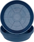 LWALRS Plant Saucer 14 Inch 4 Pack 6 8 10 12 14 16 18 20 25, Plastic Plant Trays for Pots，Extra-Deep Plant Water Dray Tray, Bird Bath Bowl, Heavy Flower Plant Saucers Indoors and Outdoor No Holes