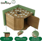 Wild Wings Decorative Wren House Springwood Daisy, Green