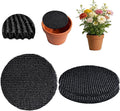 3Pcs 6.3inch Pot Mesh Drainage Discs Double Layer Plant Pot Hole Insert Pads Thickened Bonsai Pot Bottom Grid Mat Mesh Reusable for Indoor Outdoor Potted Plant Prevent Soil Loss Keep Roots Healthy