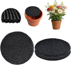 3Pcs 6.3inch Pot Mesh Drainage Discs Double Layer Plant Pot Hole Insert Pads Thickened Bonsai Pot Bottom Grid Mat Mesh Reusable for Indoor Outdoor Potted Plant Prevent Soil Loss Keep Roots Healthy