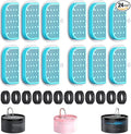 GIOTOHUN Cat Water Fountain Filter: 24 Filters - 12 Pieces Filters + 12 Pieces Sponges for Cat Fountain - Pet Water Fountain Filter Replacement for Pet Dispenser H1 (67oz/2L)