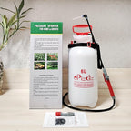 Watering Can Device for Watering Hanging Plant Basket Hard to Reach High Plant Waterer Sprayer 1.6 Gallon (Red 6L)