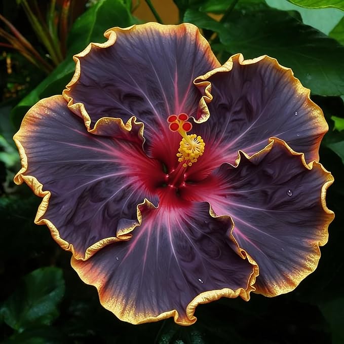 200 Hibiscus Flower Seeds for Planting, Mixed Color Rare Hibiscus Flower Seed, Non-GMO Heirloom Variety Bonsai Seed for Home Garden, Potted Decoration