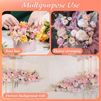LXUEJIE 60Pcs Flower Stems Holder, Floral Water Tubes, Flower Picks Flowers Arrangements Sleeves Flowers Bouquet Accessories for Plant, Bouquet Accessories, Florist Supplies（A Hole in the Bottom）