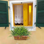 12 Bundles Artificial Outdoor Plants UV Resistant Fake Grass Plants Faux Plastic Greenery Shrubs for Home Garden Pathway Window Box Front Porch Spring Summer Decor, Green