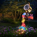 Solar Watering_Can Light, Solar Lights Outdoor Decor, Garden Decor Lights for Yard, IP65 Waterproof Hanging Lantern Lights, Gifts for Women Mom, for Yard Patio Lawn Pathway Landscape (Multicolour)