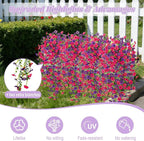 Fake Artificial Hanging Flowers for Outdoors Decoration, 2 PCS Faux UV Resistant Artificial Outdoor Flowers, Fake Plants Look Real Daisy No Fade Spring Decor for Porch Home Patio Balcony and Yard