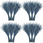 Uieke 12Pack Dried Lavender Flowers Bundles, 16" Dried Blue Flowers Preserved Lavender Stems Bouquet for Shower Weeding Home Fragrance Vase Crafts Decor, 600g(21oz)