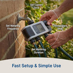Orbit 24639 B-hyve XD 4-Port Smart Hose Watering Timer with Wi-Fi Hub