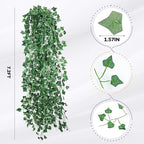 Fake Vines, 36 Pack 252 Feet Artificial Ivy Garland Vines for Bedroom Decor, Hanging Vines for Party Wedding Christmas Decoration,Fake Leaves for Outdoor Patio Garden