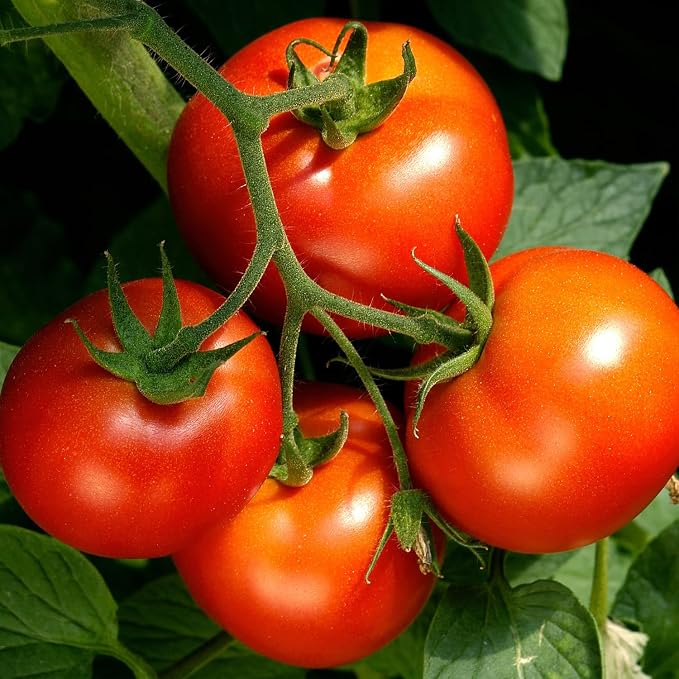 Bonnie Plants Celebrity Hybrid Tomato Live Vegetable Plants - 4 Pack, Disease-Resistant, 7 - 8 Oz. Fruit Size, 65 Day Harvest Time