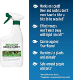 Liquid Fence Deer And Rabbit Repellent Ready-To-Use, Apply Year-Round, 32 Ounces