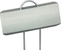 GardenMate 50-Pack Weatherproof Large Zinc Metal Plant Labels, Height 11.5", Label Area 3 1/2 x 1 1/4"