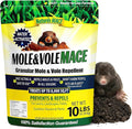 Nature's MACE Mole & Vole MACE – Yard & Garden Granules, Castor Oil Formula, Outdoor Use, Plant & Pet Safe, 160 Fl Oz (Pack of 1)