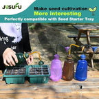 2Pack Watering Can for Seedlings, Small Watering Can for House Plant Garden Flower 15oz/450ml(Green)