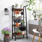 RECUTMS 12 Bundles Artificial Flowers Outdoor UV Resistant Outdoors Fake Plants Faux Plastic Flower for Hanging Planters Outside Porch Vase Home Window Decoration,Spring Decorations(Black Eucalyptus)