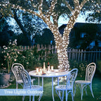 JMEXSUSS 1000 LED White Christmas String Lights Outdoor with Remote, 272 Ft Outdoor String Lights for Outside Patio Garden Bedroom Party Holiday Wedding Decor