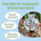 4psc Fully Automatic Plant Watering Device, Various Specifications, Potted drip Irrigation Device, Water Ball, Lazy Flower Planting, Vacation, Plant Care, Water Nail Pile Watering Equipment