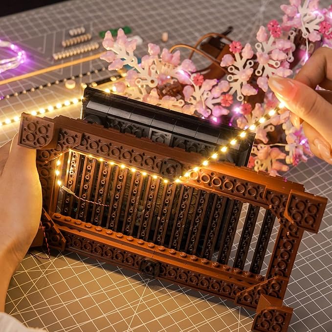LED Lighting Compatible with LEGO Bonsai Tree 10281 - JUST Lights, Light Kit Compatible with LEGO 10281, Giving Light to Model, NOT Included The Model Set（Customized Version）