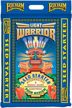 FoxFarm Light Warrior Seed Starter Growing Medium, 12 Quart - Beneficial for Seed Germination and Root Development, Indoor/Outdoor Cultivation - Ideal Nutrition for Plant Seedlings
