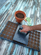 24-Hole Soil Digger and Seed Spacer for Planting Seeds | New Garden Tool, Gift for Gardener