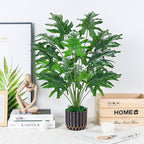 Der Rose Fake Plants Tall Green Artificial Tropical Faux Plants Indoor for Living Room Home House Decor