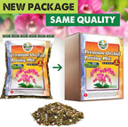 [Upgraded] DUSPRO Orchid Potting Mix for Repotting with Forest Moss, Pine Bark, Perlite & Pumice Natural Ingredients, Orchid Bark Potting Mix, Orchid Repotting Kit Drainage Indoor Potting Medium 6QT