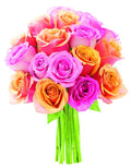 KaBloom - -Brighten My Day! Bouquet - Without Vase - Fresh Flowers for Birthday, Valentine's & Mother's Day