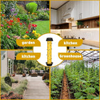 Qualirey Fly Traps for Indoor Outdoor Hanging Fruit Fly Stick Trap Sticky Mosquito for Home Insect 10 x 2.5 Inches(Yellow,12 Pcs)