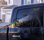 Rain Bird TCNZL8PWAND16 16" Watering Wand Garden Hose Nozzle, Thumb Control, Carbon Fiber Texture, 8-Pattern