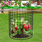 UNIFAMILY 15 Pcs Plant Protectors from Animals, 5 Packs Metal Plant Cage to Keep Animals Out, 16x 12 in Plant Protector from Rabbits, Chicken Wire Cages for Vegetables from Rabbits Squirrels Chickens